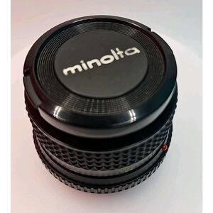 Minolta MD W.Rokkor-X 28mm 1: 2.8 Lens With Minolta Lens Cap